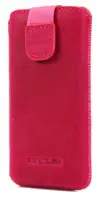 Case Protect Ancus for Apple iPhone SE 5 5S 5C Nokia 105 TA-1174 and Huawei Y360 Leather Fuchsia