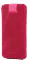 Case Protect Ancus for Apple iPhone SE 5 5S 5C Nokia 105 TA-1174 and Huawei Y360 Leather Fuchsia