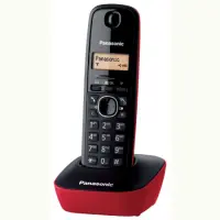 Dect/Gap Panasonic KX-TG1611GRR Black-Red