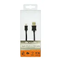 Data Cable Ancus HiConnect USB to Micro-USB 2.4A Black 1m