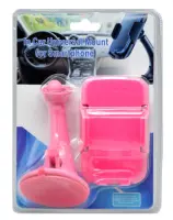 Universal Car Mount Ancus Pink for Smartphones 4'' to 5.7''