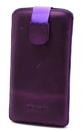 Case Protect Ancus for Samsung  Galaxy A3 / Core Prime/ XCover 3 Leather Grazy Purple