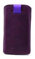 Case Protect Ancus for Samsung  Galaxy A3 / Core Prime/ XCover 3 Leather Grazy Purple