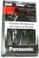 Wired Headset Panasonic RP-TCA430 Black 2.5mm compatible with Panasonic, Philips, Gigaset Dect