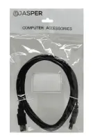 USB Data Jasper Cable A Male to USB-B Male 3m Black