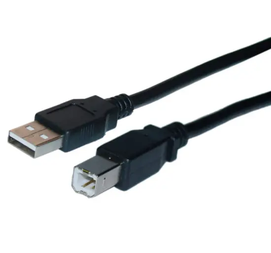 USB Data Jasper Cable A Male to USB-B Male 5m Black