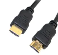 Data Cable Jasper HDMI 1.4 A Male To A Male Gold Plated CCS 1m Black