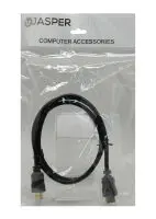 Data Cable Jasper HDMI 1.4 A Male To A Male Gold Plated CCS Black 3m