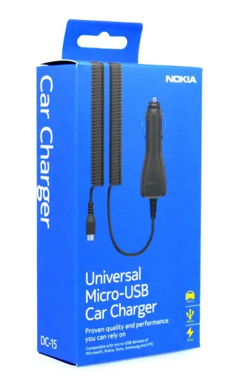 Car Chargers Nokia DC-15 750 mAh Micro USB