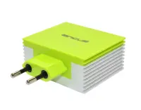 Travel Charger Ancus Multi Charger 4 Usb 4.2A White - Green