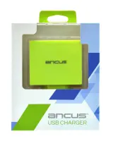 Travel Charger Ancus Multi Charger 4 Usb 4.2A White - Green