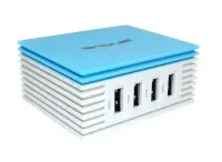 Travel Charger Ancus Multi Charger 4 Usb 4.2A White - Blue