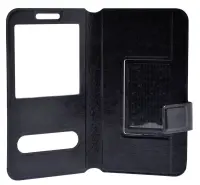 Book Case S-View Ancus Stick it Universal for Smartphone 5.0" - 5.5" Black