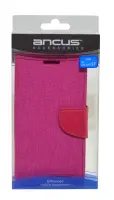 Book Case Goospery Canvas Diary for Samsung SM-G930F Galaxy S7 Pink by Mercury