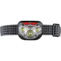 Energizer Vision HD+ Focus Headlight IPX4 3 LED 400 Lumens with Batteries 3 x AAA Grey