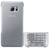 Case Faceplate Samsung Keyboard Cover EF-CG928USEGWW for SM-G928F Galaxy S6 Edge+ Silver