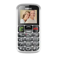 Maxcom MM462BB 1.8" with Large Buttons, Bluetooth, Radio (Works without Handsfre), Torch, Camera and Emergency Button Black