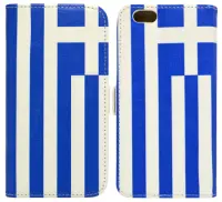 Book Case Ancus Flag Collection for Apple iPhone 6 Plus/6S Plus Greece