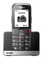 Maxcom MM720BB 2.2" with Large Buttons, Bluetooth, Radio, Torch, Camera and Emergency Button Black