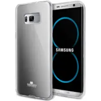 Case Clear Jelly Goospery for Samsung SM-G955F Galaxy S8+ Transparent by Mercury