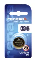 Buttoncell Lithium Electronics Renata CR2016 Pcs. 1