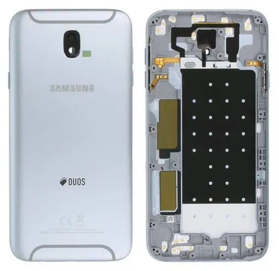 Battery Cover Samsung SM-J730F Galaxy J7 (2017) Silver Original GH82-14448B