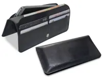 Wallet Case ReaLike Universal for Smartphone up to 5.5'' Black