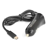 Car Charger Ancus USB 2400 mAh 5V 12W with Micro USB Cable and Extra USB Port with Input 12/24V