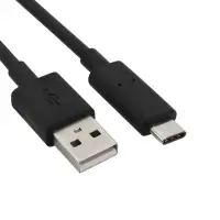 Data Cable Ancus USB to USB-C 2.1A Black 1m