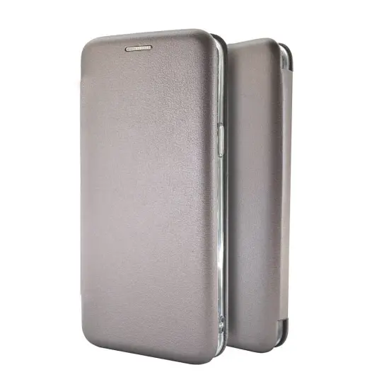 Book Case Ancus Magnetic Curve for Samsung SM-G960F Galaxy S9 TPU Grey