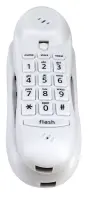 Telephone Noozy Phinea N12 White with LED Indicator and Wall Mounting