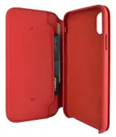 Book Case Folio for Apple iPhone X / XS Red