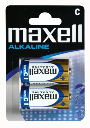 Battery Alkaline Maxell LR14 size C Pcs. 2