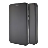 Book Case Ancus Magnetic Curve for Apple iPhone XR TPU Black