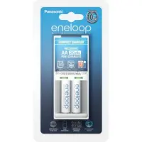 Battery Charger Panasonic Eneloop BQ-CC50E for AA with 2 AA batteries 1900mAh included