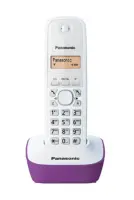 Refurbished (Exhibition) Dect/Gap Panasonic KX-TG1611GRF White-Purple