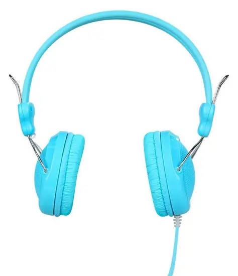 Headphone Stereo Hoco W5 Manno 3.5mm Blue with Microphone and Operations Control Button