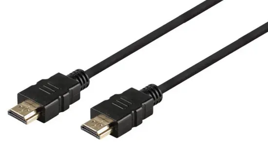 Data Cable Jasper HDMI 1.4 A Male To A Male Gold Plated CCS 1.5m Black