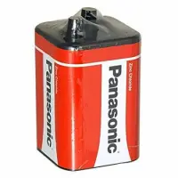 Manganese Battery Zinc Carbon Panasonic 4R25RZ/B 6V Pcs, 1