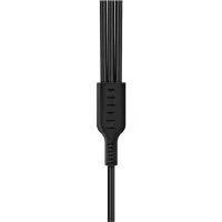 Data Cable Hoco U31 Benay Braided with Nylon Cord 3 in 1 USB to Micro-USB, Lightning, USB-C Black 1.2m