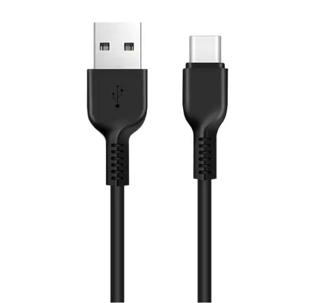 Data Cable Hoco X20 Flash USB to USB-C 2.0A Black 3m