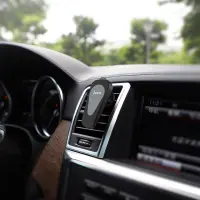 Car Mount in-air outlet Hoco CA37 Magnetic Black - Gray with Emergency Tools