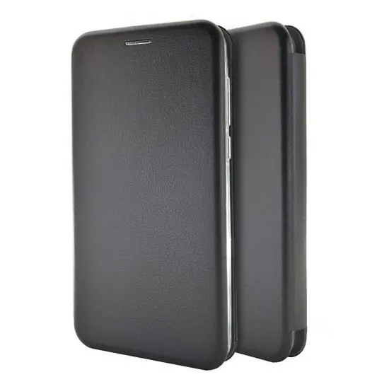 Book Case Ancus Magnetic Curve for Samsung SM-A920F Galaxy A9 (2018) TPU Black