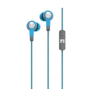 Hands Free Body Glove Blast Earphones Stereo 3.5mm Blue with Micrphone with Cord Cable