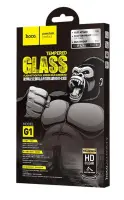 Tempered Glass Hoco 0.33mm Flash Attach Full Silk Screen HD for Apple iPhone X / XS / 11 Pro Black
