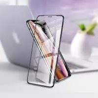 Tempered Glass Hoco 0.33mm Flash Attach Full Silk Screen HD for Apple iPhone X / XS / 11 Pro Black