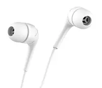 Hands Free Hoco M40 Prosody Earphones Stereo 3.5mm White with Micrphone and Operation Control Button