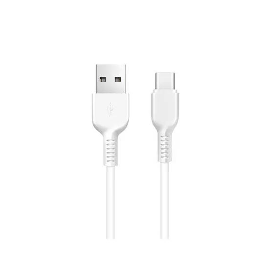 Data Cable Hoco X20 Flash USB to USB-C 2.0A White 3m