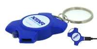 Keychain Flashlight Xtar X-Xraft USB-XPK Led 5 Lumens Purple