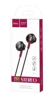 Hands Free Hoco M57 Sky Sound Earphones Stereo 3.5 mm Black with Micrphone and Operation Control Button